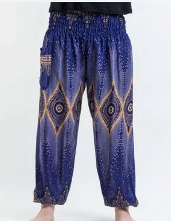 Diamond - Peacock Harem Pants