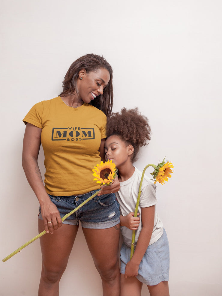 Wife Mom Boss - T-Shirt - Authors collection